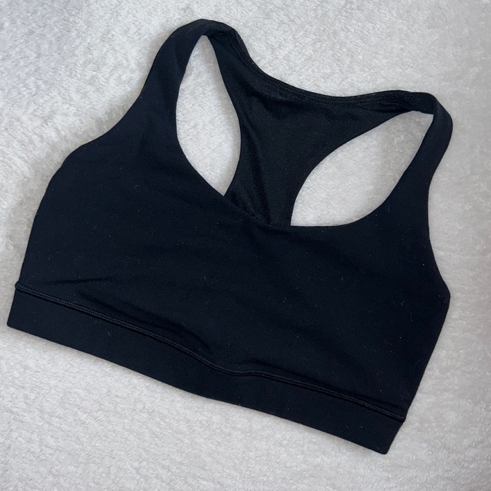 Black Lululemon sports bra!